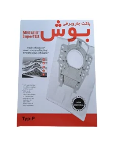 پاکت جاروبرقی بوش Type P جعبه ای فارسی